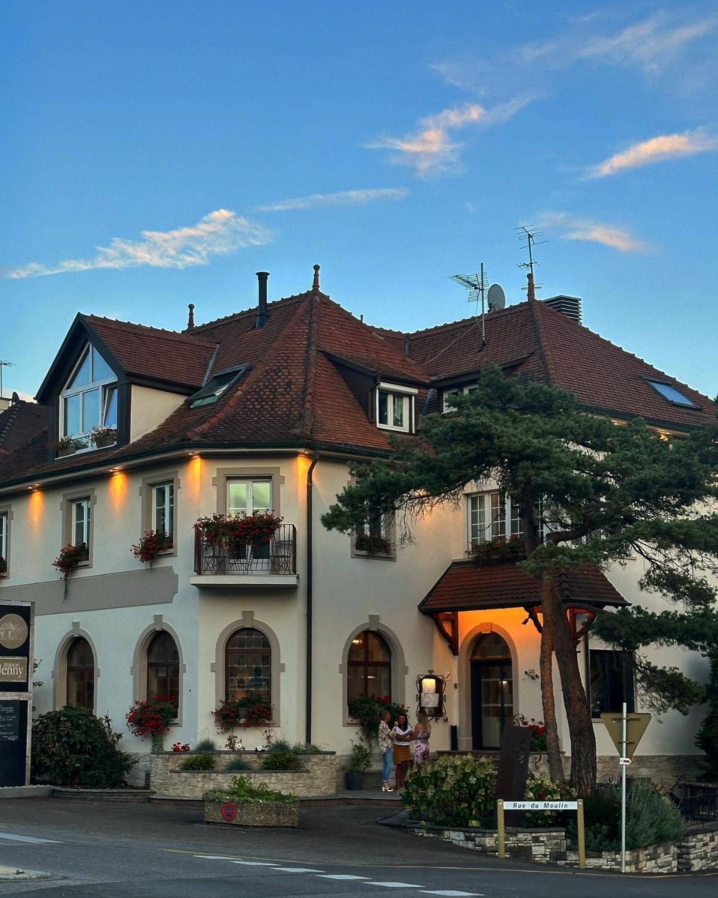 Maison Jenny Hotel Restaurant & Spa Ажанталь-ле-Ба Экстерьер фото
